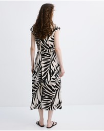 M.N.G - Printed Shirt Dress