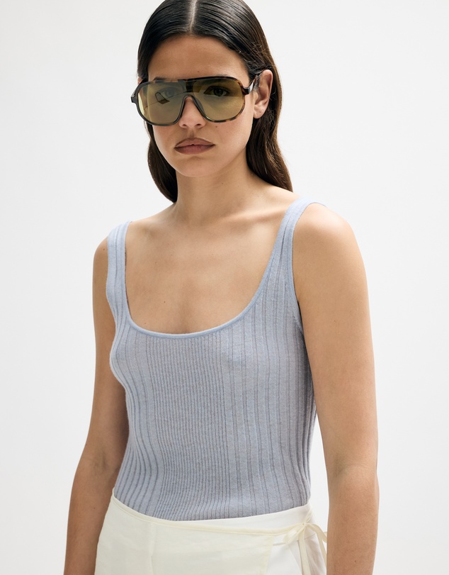Minima Esenciales - Lott Merino Wool Knitted Tank