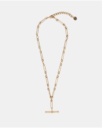 Kitte - Heirloom Fob Necklace - Gold