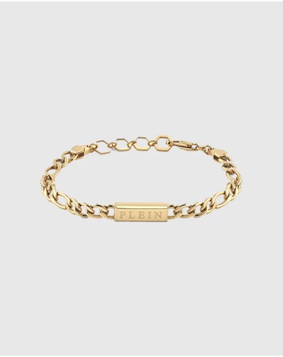 Philipp Plein - Plein Icon Chain Gold-Tone Bracelet