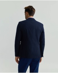 Oxford - Blake Herringbone Wool Blazer