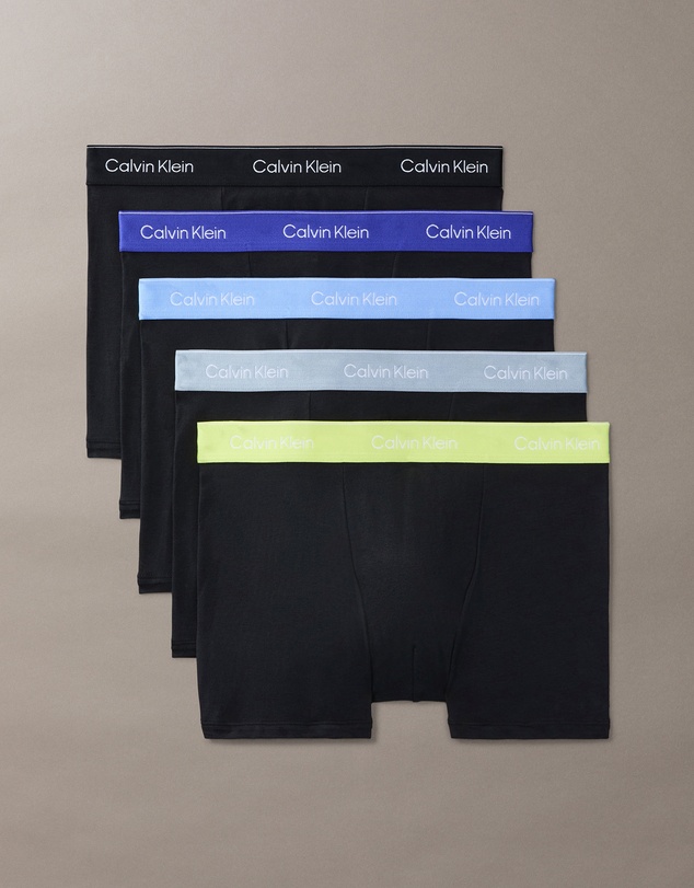 Calvin Klein - 5-Pack Icon Cotton Stretch Relaxed Fit Trunks