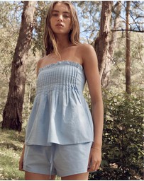 MINKPINK - Marivelle Pintuck Top