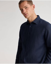 Oxford - Copper European Linen Shirt