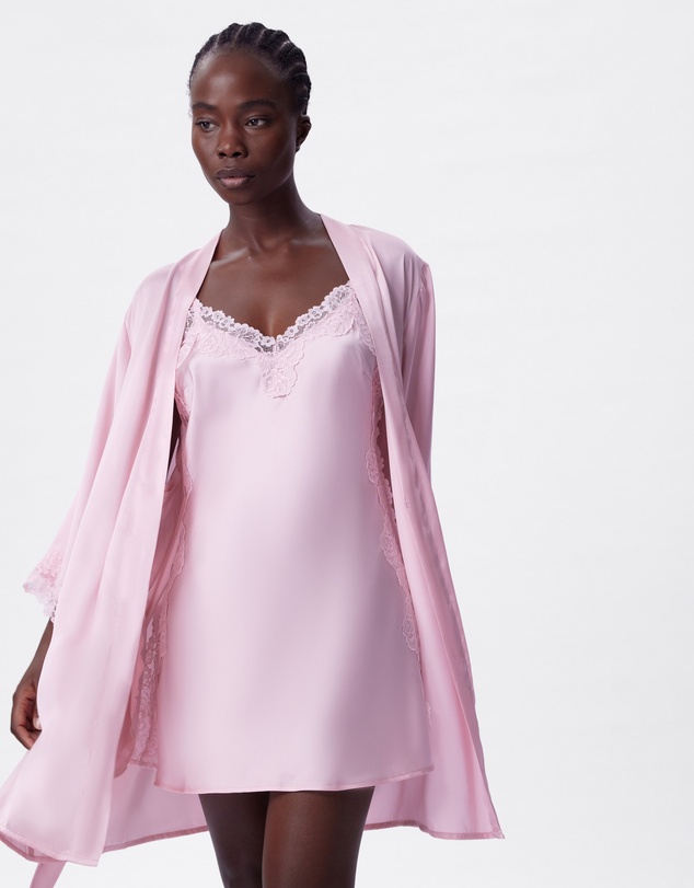 Bras N Things - Bethany Short Wrap - Light Pink