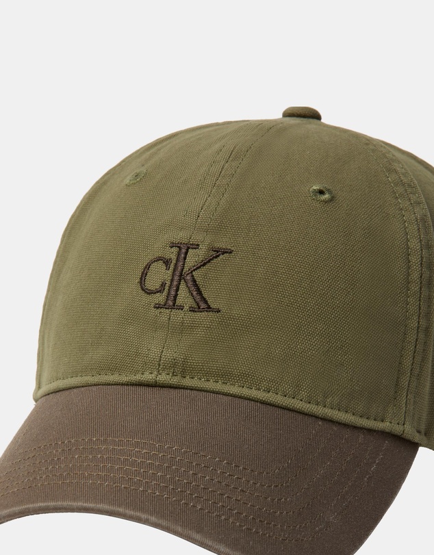 Calvin Klein - Washed Material Blocked Cap
