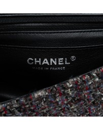 Pre-Loved by Azura Reborn - Pre-Loved Mini Rectangular Classic Braided Tweed Single Flap