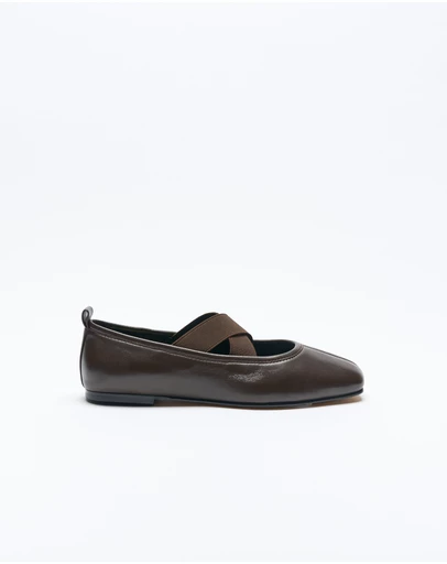 Walnut Melbourne - Iva Leather Ballet