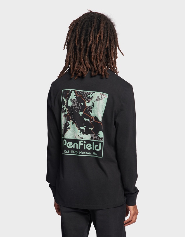 Penfield - Yosemite Trail Back Graphic Long Sleeve T-Shirt