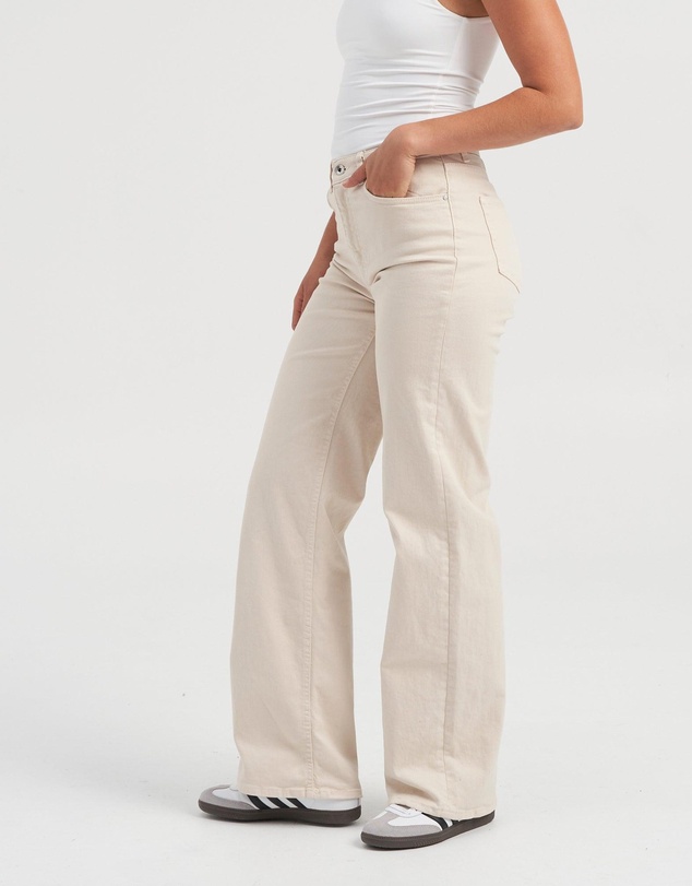 ONLY - Juicy High Waisted Wide Leg Jeans