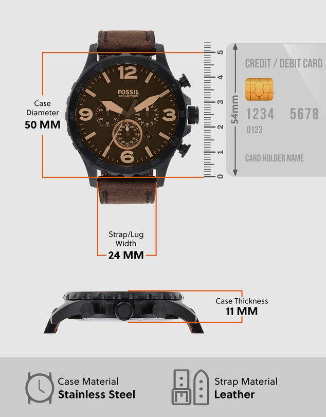 Fossil - Nate Men's Analogue Watch