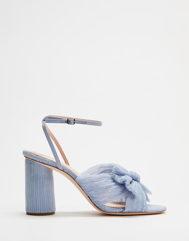 Loeffler Randall - Camellia Knot Mules With Ankle Strap