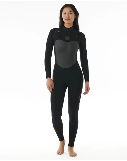 Rip Curl - Womens Flashbomb 3/2 Chest Zip Wetsuit