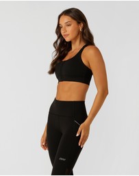 Lorna Jane - Easy Zip On Max Support Sports Bra