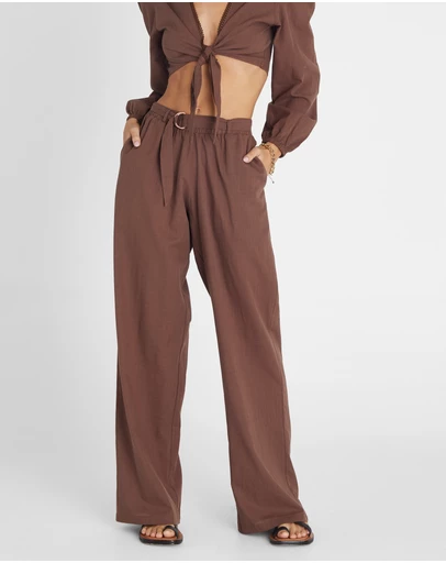 Heaven Australia - Garnet Relaxed Wide Leg Pant