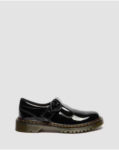 Black Patent Lamper