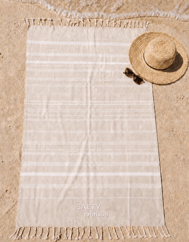 Salty Johnson - SJ Turkish Beach Towel
