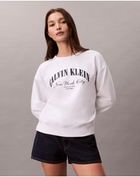 Calvin Klein Jeans - Heritage NYC Logo Sweatshirt