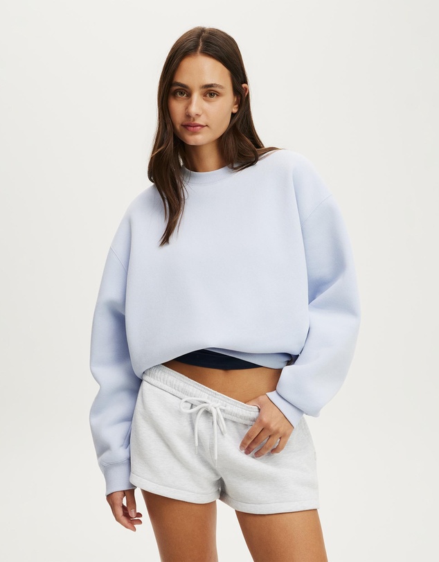 Cotton On Body Active - Plush Crew Sweatshirt