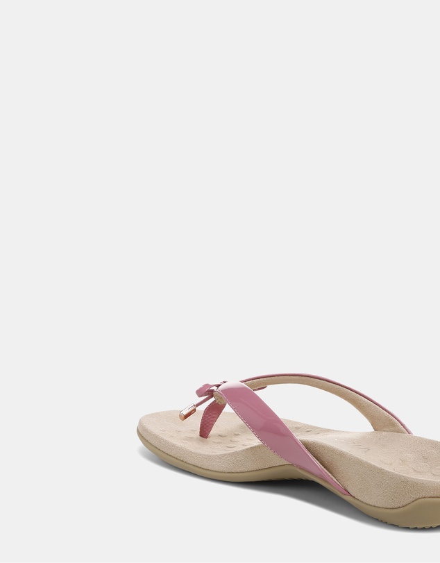 Vionic - Bella Toe Post Sandal - Rhubarb