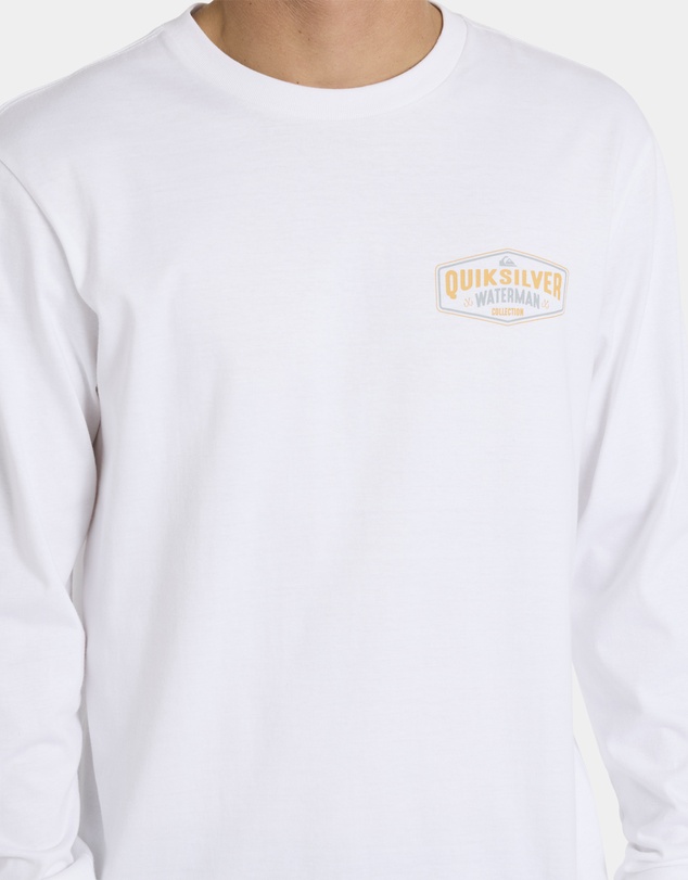 Quiksilver - Mens Classic Hooks Long Sleeve T-Shirt