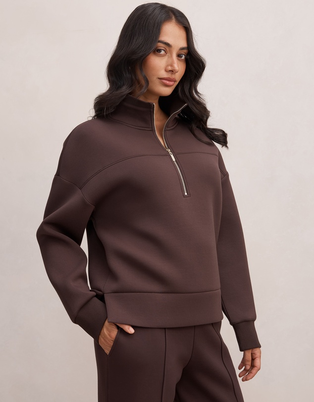 Forever New - Hailey Ribbed Detail Lounge Jumper