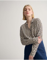Oxford - Poppy Printed Blouse