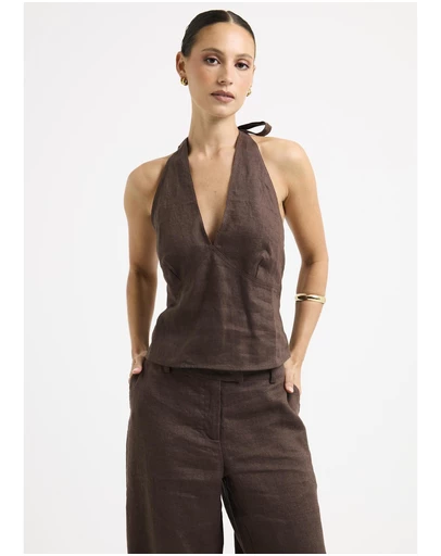 Subtitled - Hali Halter Top