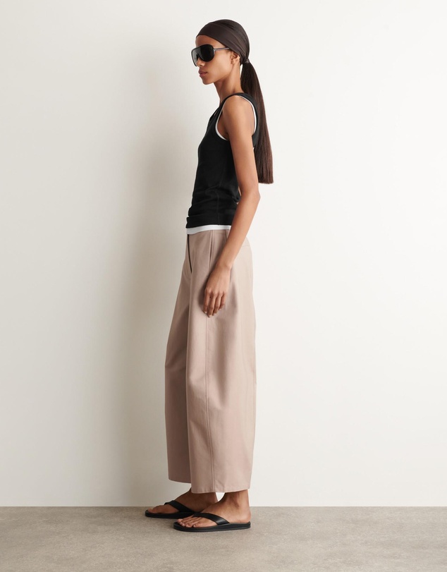 COS - Cropped Barrel-Leg Cotton Trousers