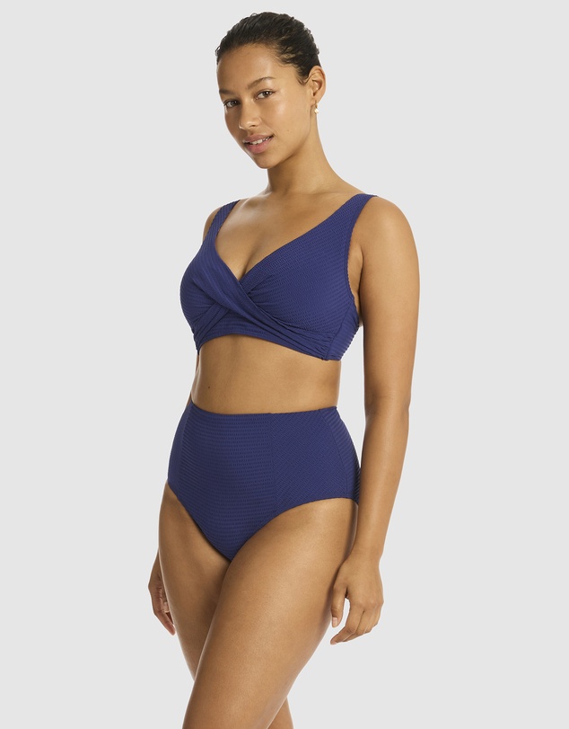 Sea Level Australia - Messina Cross Front Multifit Bra Top