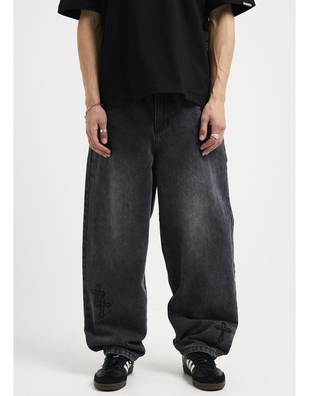 Black Noise White Rain - Armour Denim Jeans