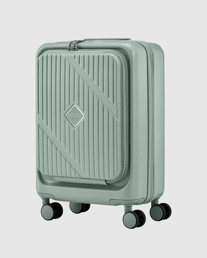 American Tourister - Velox Carry-On Small Suitcase 54cm Expandable Book-Opening