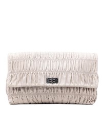 Pre-Loved by Azura Reborn - Pre-Loved Nappa Gaufre Turn Lock Clutch