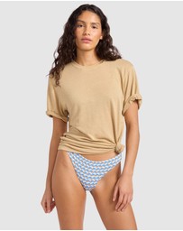 Seafolly - Slub Linen Boyfriend T-Shirt