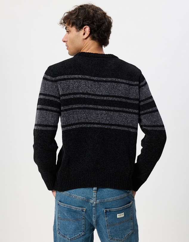 Abrand - Stripe Chenille Crew