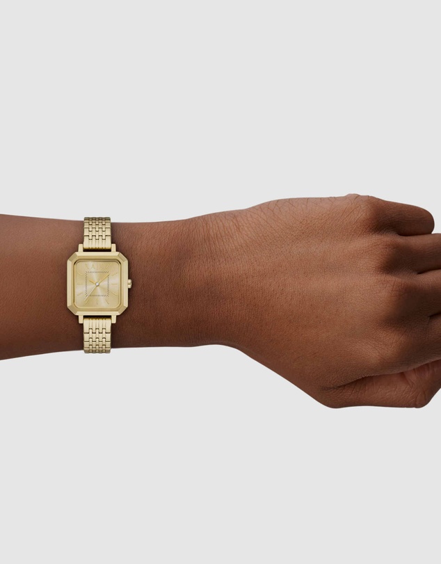 Armani Exchange - Gold Tone Chronograph Watch