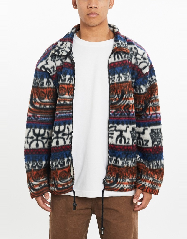 Vintage by The Real Deal - Pre Loved - Vintage 90s Aztec Fleece Jacket