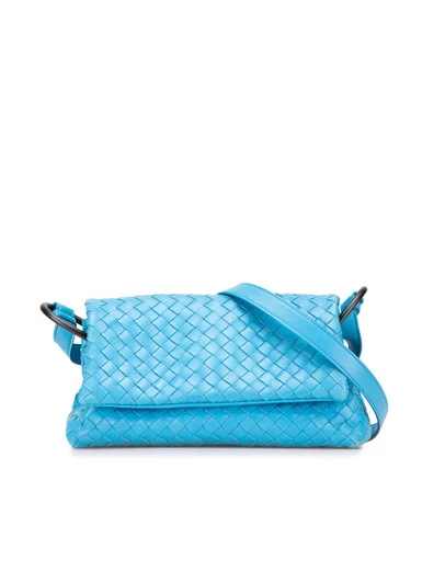 Pre-Loved by Azura Reborn - Pre-Loved Nappa Intrecciato Flap Crossbody