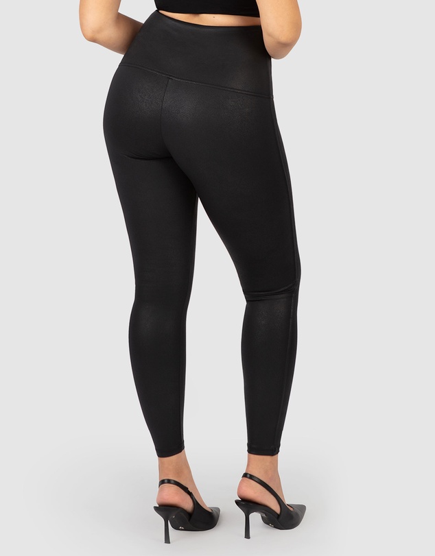 B Free Intimate Apparel - Faux Leather Leggings