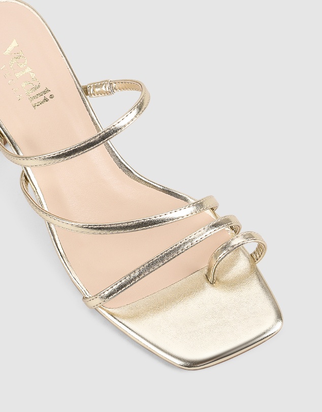 Verali - Nature Block Heel Mules
