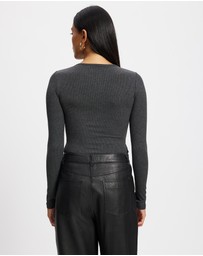Grace Willow - Love Button Bodysuit