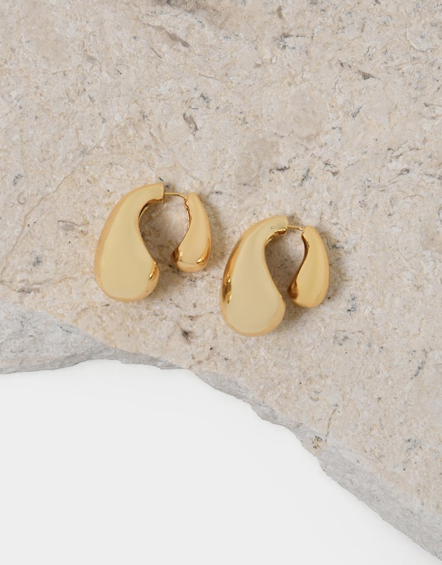 Forcast - Gia Gold Bubble Earrings