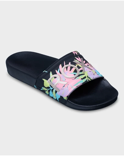 Roxy - Girls 4 to 16 RG Slippy II Printed Slides