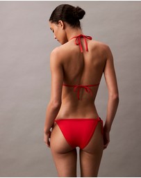 Calvin Klein - CK Monogram Tie Side Bikini Bottoms