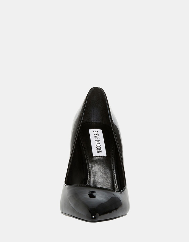 Steve Madden - Evelyn Black Patent Heels
