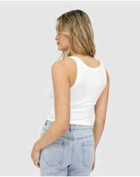 Belle & Bloom - Last Time Ribbed Tank Top