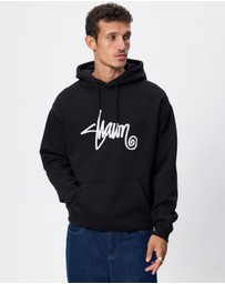 S Double - Small Stock Fleece Hoodie