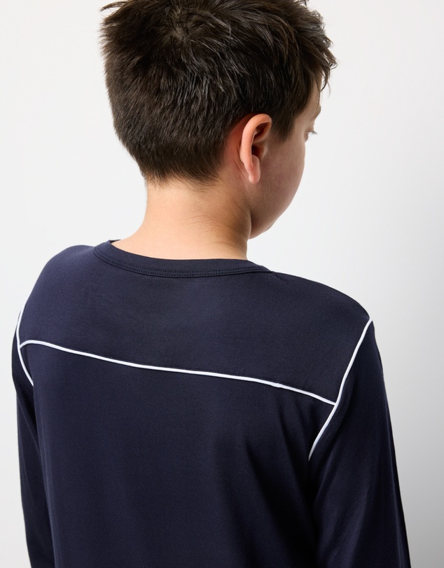 Wanderluxe Sleepwear - Jones TENCEL™ Modal Long Top & Long Pants (Boys)