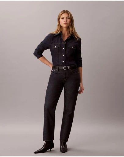 Calvin Klein Jeans - Low Rise Modern Straight Jeans