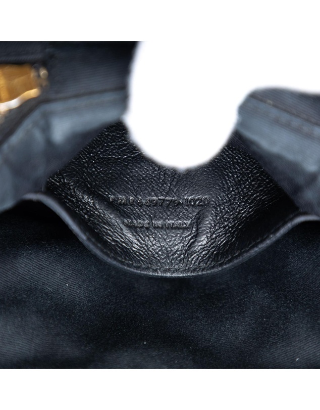 Pre-Loved by Azura Reborn - Pre-Loved Grain de Poudre Quilted 80s Vanity Bag